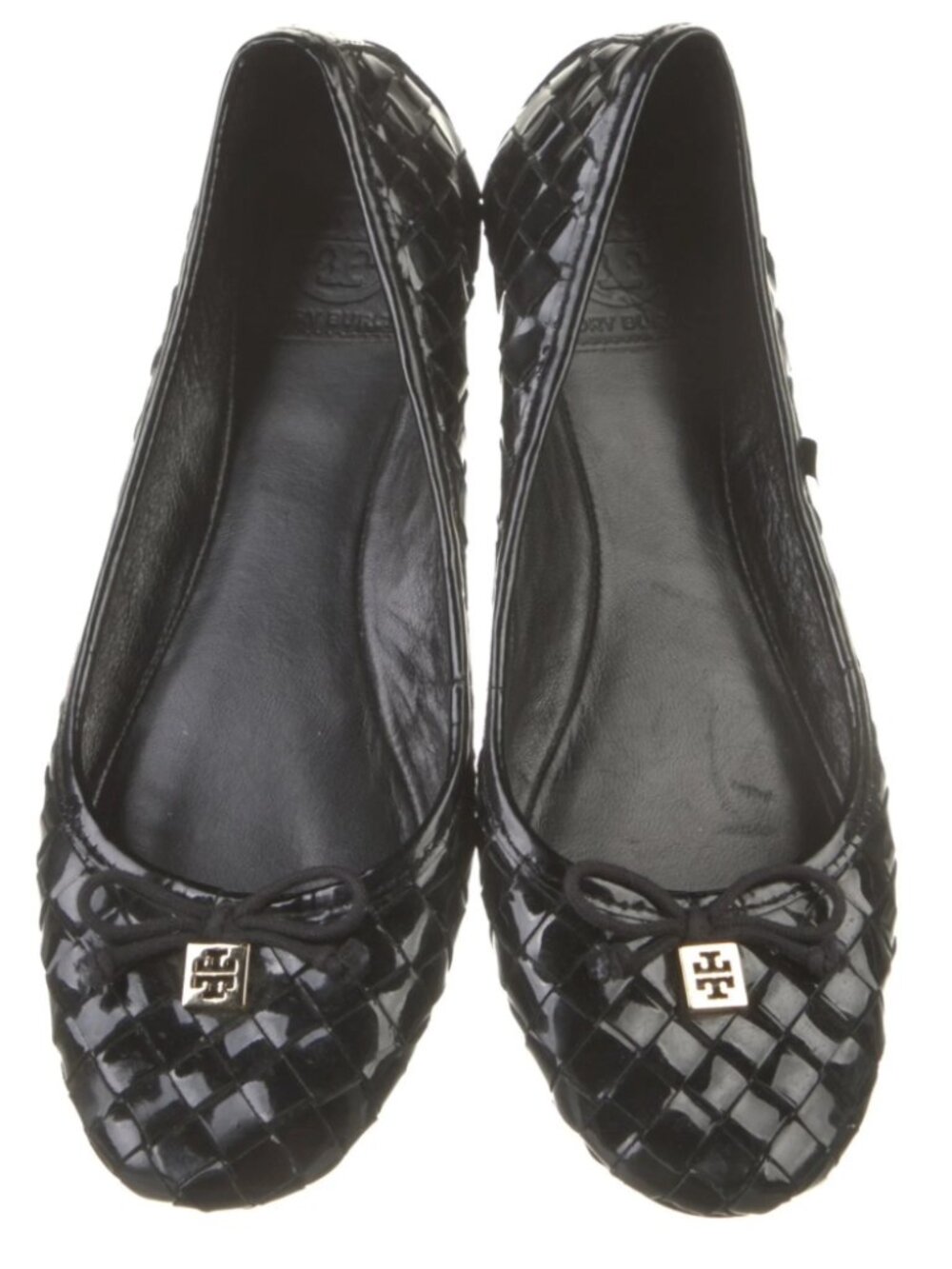 Tory Burch "Prescot 2" Ballet Flats in Black Size 7